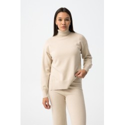 Jersey Mab beige de punto – Tiffosi | La Petite Sophie