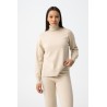 Jersey Mab beige de punto – Tiffosi | La Petite Sophie