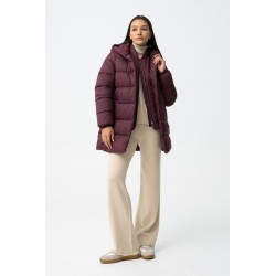 Pantalón Mab beige de punto recto – Tiffosi | La Petite Sophie