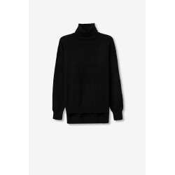 Jersey Mab negro de punto suave – Tiffosi | La Petite Sophie