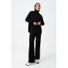 Pantalón Mab negro de punto suave – Tiffosi | La Petite Sophie
