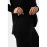 Pantalón Mab negro de punto suave – Tiffosi | La Petite Sophie