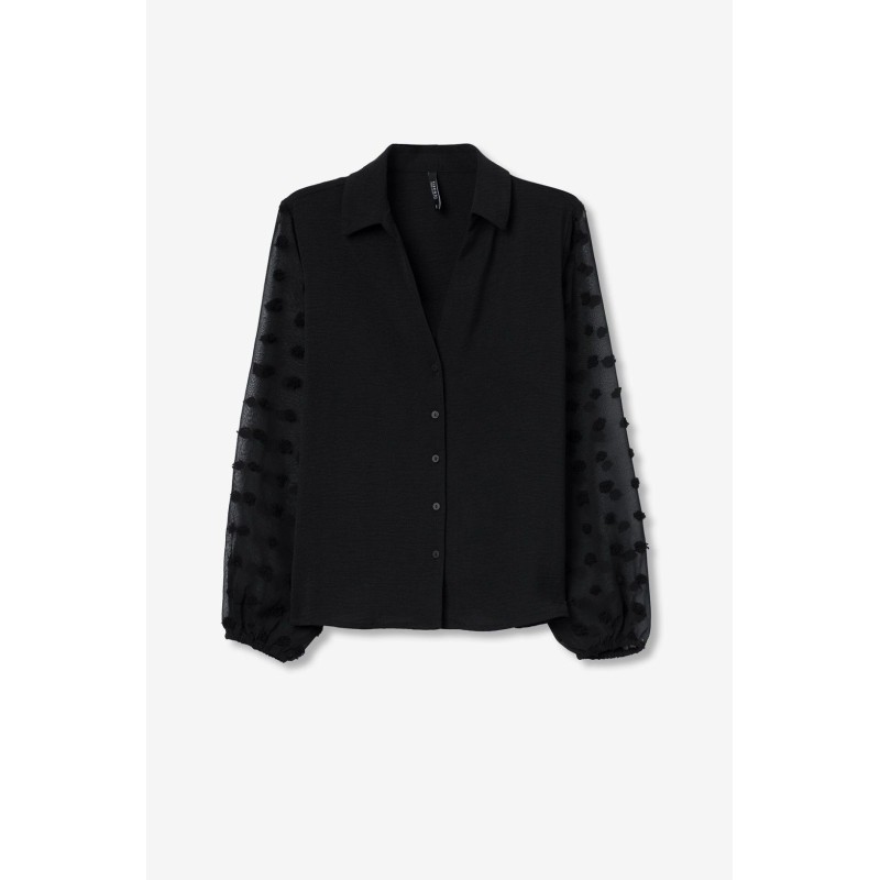 Blusa Katrina negra – Tiffosi | La Petite Sophie