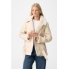 Chaqueta Gilao efecto piel con pelo – Tiffosi | La Petite Sophie