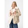 Chaqueta Gilao efecto piel con pelo – Tiffosi | La Petite Sophie