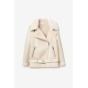 Chaqueta Gilao efecto piel con pelo – Tiffosi | La Petite Sophie
