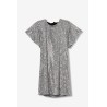 Vestido Dione plateado con brillo – La Petite Sophie