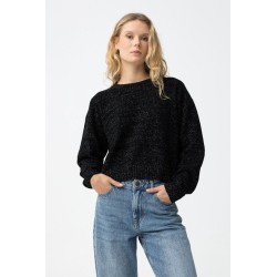 Jersey negro brillante Tiffosi – Modelo Demeter