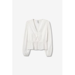 Blusa Requintado negra con brillo – La Petite Sophie