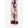 Pañuelo floral burdeos y nude | La Petite Sophie