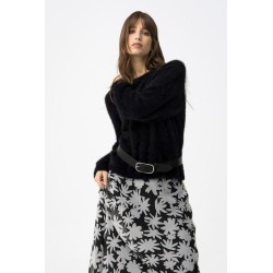 Jersey efecto pelo mujer | Jersey fluffy elegante | La Petite Sophie