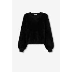 Jersey efecto pelo mujer | Jersey fluffy elegante | La Petite Sophie