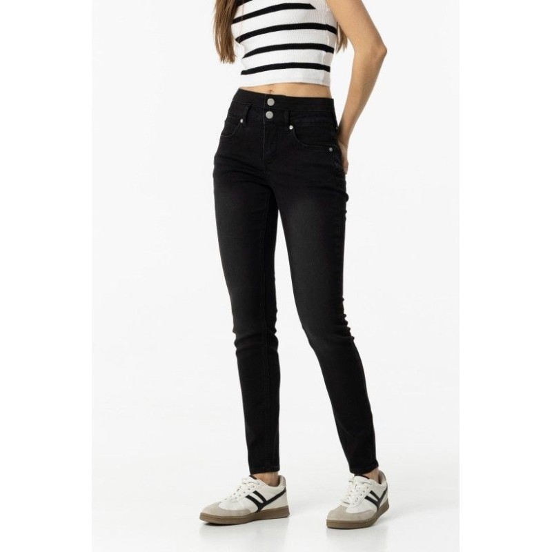 TIFFOSI – Jeans DOUBLE_UP Negro