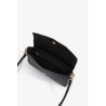 Bolso bandolera negro con cadena dorada | Complementos mujer