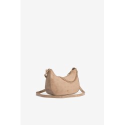 Bolso bandolera Gonzales beige con cadena dorada – Tiffosi