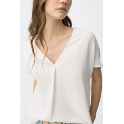 Blusa con escote cruzado mujer | Tiffosi