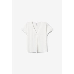 Blusa con escote cruzado mujer | Tiffosi