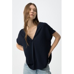 Blusa con escote cruzado mujer | Tiffosi