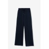 Pantalón azul marino pierna ancha mujer | Tiffosi