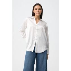 Camisa blanca fluida mujer | Tiffosi