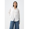 Camisa blanca fluida mujer | Tiffosi