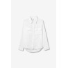 Camisa blanca con bolsillos mujer | Tiffosi