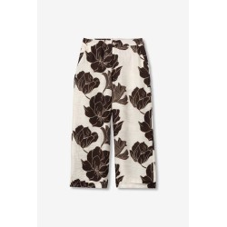 Pantalón fluido estampado floral Tiffosi mujer