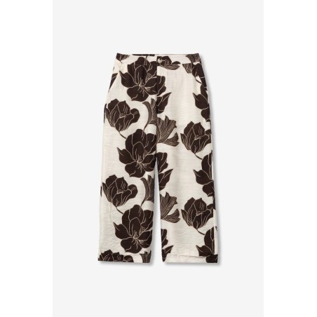 Pantalón fluido estampado floral Tiffosi mujer