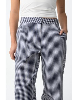 Pantalón vichy tiro alto mujer | Tiffosi