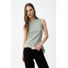 Top verde agua sin mangas con lazo lateral mujer Tiffosi