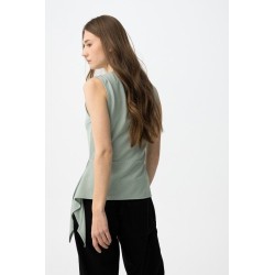 Top verde agua con lazo lateral mujer | Tiffosi